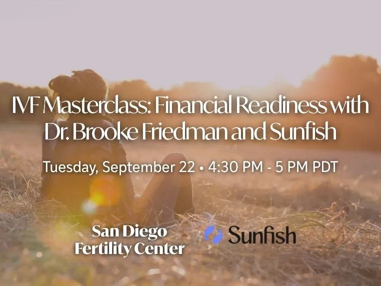 IVF Masterclass: Financial Readiness with Dr. Brooke Friedman and Sunfish